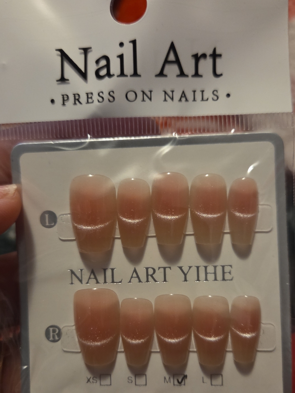 ♥️2 For $25♥️Nail Art Press-On Nails in Nude Ombre